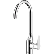 Baterie kuchenne - Laveo Claro - bateria zlewozmywakowa z podłączeniem do filtra wody chrom BAK 098D - miniaturka - grafika 1