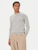 Swetry męskie - Guess Sweter M5YR26 Z0122 Szary Slim Fit - miniaturka - grafika 1