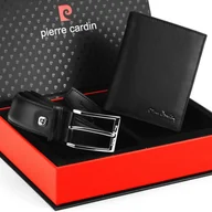 Paski - Zestaw męski portfel i pasek marki Pierre Cardin - miniaturka - grafika 1