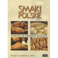 Kuchnia polska - Telewizja Polska S.A. Smaki polskie. Tom 2. Kartacze, pierogi, knedle. Książka z przepisami + DVD praca zbiorowa - miniaturka - grafika 1