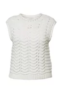 Swetry damskie - ESPRIT Damski sweter 033EE1I309, 110/OFF biały, XL, 110/Off White, XL - miniaturka - grafika 1