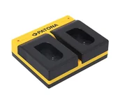 Ładowarki do aparatów dedykowane - PATONA - Ładowarka Foto Dual Panasonic DMW-BLK22 USB - miniaturka - grafika 1