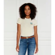 Koszulki i topy damskie - GUESS T-shirt | Regular Fit - miniaturka - grafika 1