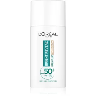 L'Oréal Paris Bright Reveal rozświetlający fluid z filtrem SPF50+ Jasny 50ml - Kremy do twarzy z filtrem - miniaturka - grafika 1