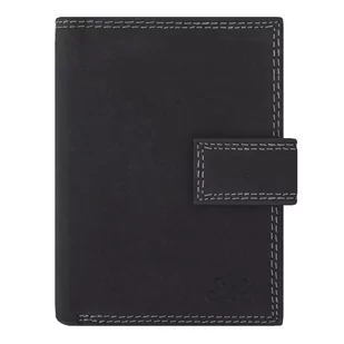 Portfel skórzany w kolorze szarym EM 37 - EM Men's Accessories - Portfele - miniaturka - grafika 1