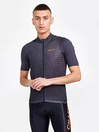 Koszulki sportowe męskie - Craft Koszulka kolarska "ADV Endur" w kolorze antracytowym - miniaturka - grafika 1