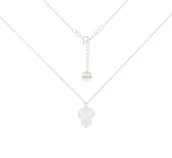 Naszyjniki - Srebrny choker pancerka z psem Jamnik - miniaturka - grafika 1