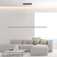 Lampy sufitowe - Paul Neuhaus PURE Pure-Lite wisząca LED 160cm antracyt - miniaturka - grafika 1