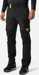Helly Hansen Spodnie Robocze Helly Hansen Oxford Elast Black - Spodnie sportowe męskie - miniaturka - grafika 1