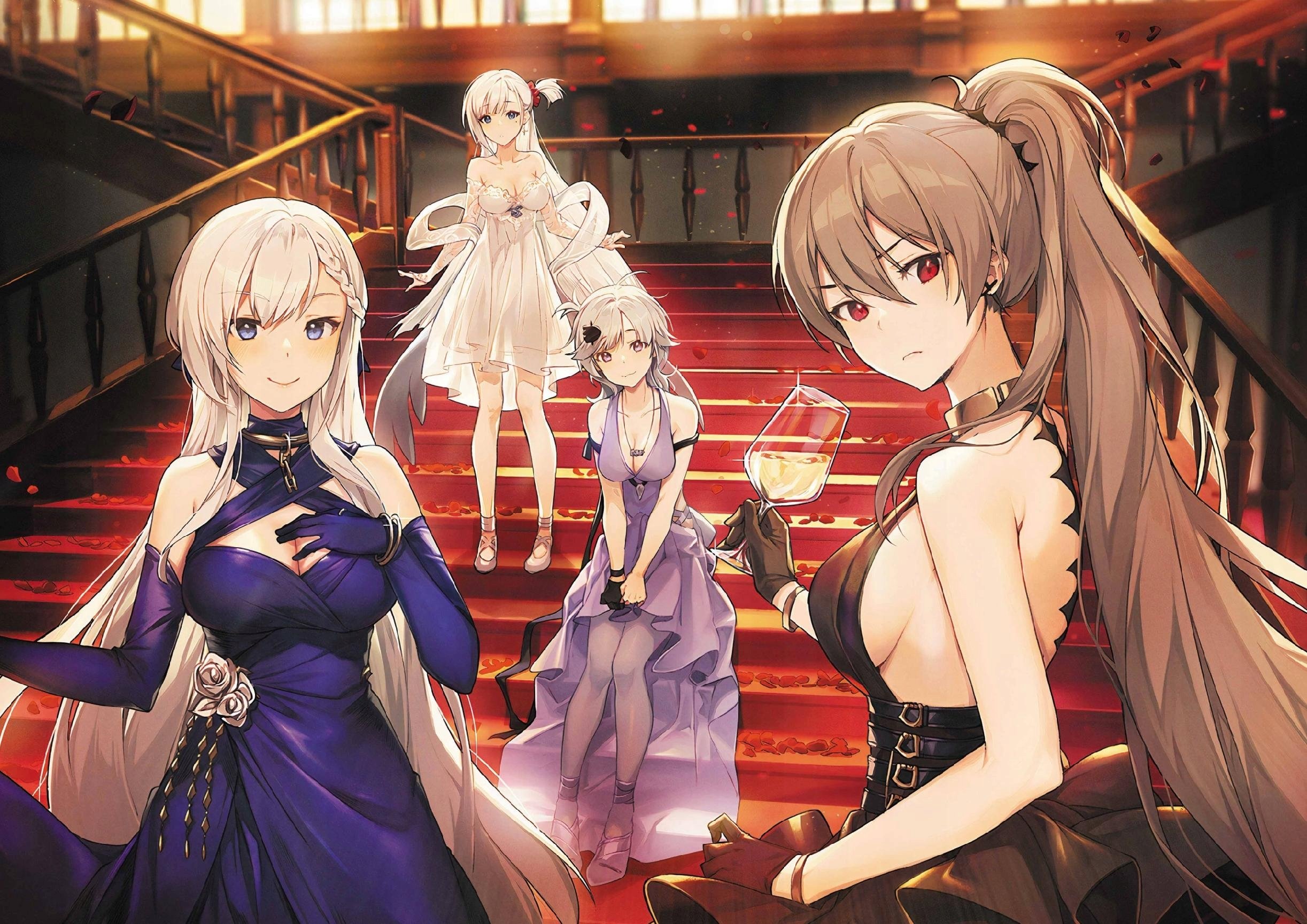Plakat A1 anime gra Azur Lane
