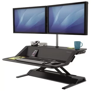 Stanowisko do pracy Sit-stand Lotus FELLOWES czarne - Biurka - miniaturka - grafika 1
