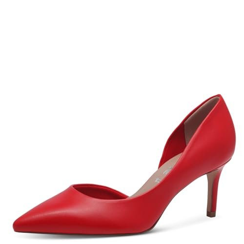 Tamaris Damskie czółenka 1-22456-44, czerwone, 37 EU, czerwony, 37 eu