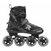 Rolki - Roces Unisex łyżworolki dla dorosłych Pic TIF, czarno-jasnoszare, 40 400851 - miniaturka - grafika 1