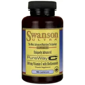 Suplementy naturalne - SWANSON Health Witamina C Z Bioflawonoidami Cytrusowymi Pureway-c 1000mg 90 Tabletek 087614024080 - miniaturka - grafika 1