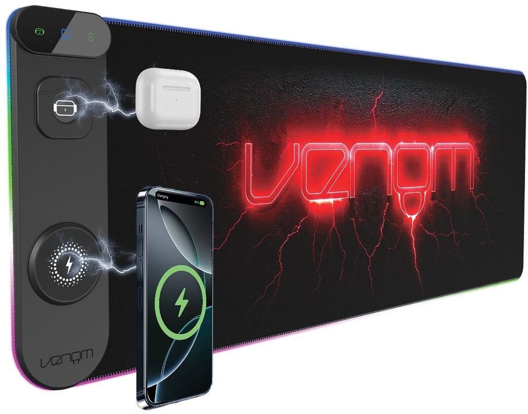 Venom Pro Charger LED Gaming Surface VS3607