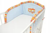 Ochraniacze do łóżeczka - OCHRANIACZ 180x30 DO ŁÓŻECZKA 120x60 SUPER JAKOŚĆ! - miniaturka - grafika 1