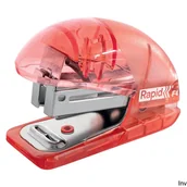 Zszywacze biurowe - zszywacz mini rapid colour"breeze f4, 10 kartek, 5 lat gwarancji, koralowy 5001531 - miniaturka - grafika 1