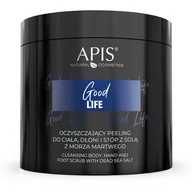 Pielęgnacja stóp - Apis Professional Good Life Oczyszczający Peeling Do Ciała, Dłoni i Stóp z Morza Martwego 700g - miniaturka - grafika 1