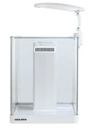Akwaria i zestawy akwarystyczne - AQUA NOVA Akwarium NANO 14L LED filtr i oświetlenie Biały - miniaturka - grafika 1