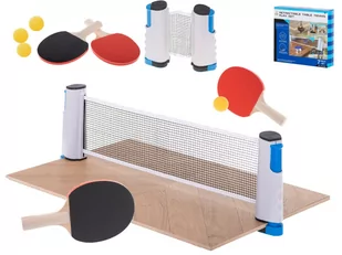 Tenis Stołowy Ping Pong Siatka Paletki Zestaw - Tenis stołowy - miniaturka - grafika 1