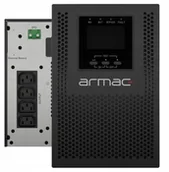 Zasilacze awaryjne UPS - ARMAC UPS Office On-Line PF1 1000VA LCD 4x C13 Metalowa obudowa dust free - miniaturka - grafika 1