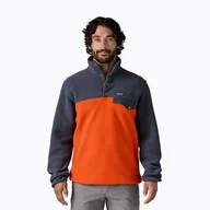 Bluzy sportowe męskie - Bluza trekkingowa męska Patagonia LW Synch Snap-T P/O - miniaturka - grafika 1