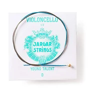 Akcesoria do instrumentów smyczkowych - JARGAR Ce-DY-12 Cello Young Talent D-struna, 1/2 (0,99 mm) do celulozy - miniaturka - grafika 1
