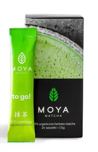 Moya Matcha Organiczna Japońska Zielona Herbata Matcha Tradycyjna w Saszetkach 1,5g - MOYA MATCHA MOYMATCHASTIK - Herbata - miniaturka - grafika 1