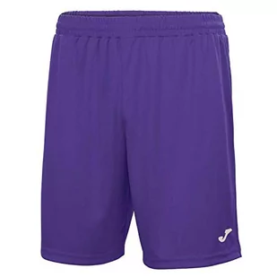 Joma Piłka nożna/koszulka męska Short Nobel fioletowa 100053.550 Purple W8XS/L7XS - Koszulki męskie - miniaturka - grafika 1
