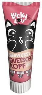 Lucky Lou Quetschkopfe Kiełbasa z wątróbki pasta 75g - Przysmaki dla kotów Lucky Lou Quetschkopfe Kiełbasa z wątróbki pasta 75g - Przysmaki dla kotów - miniaturka - grafika 1