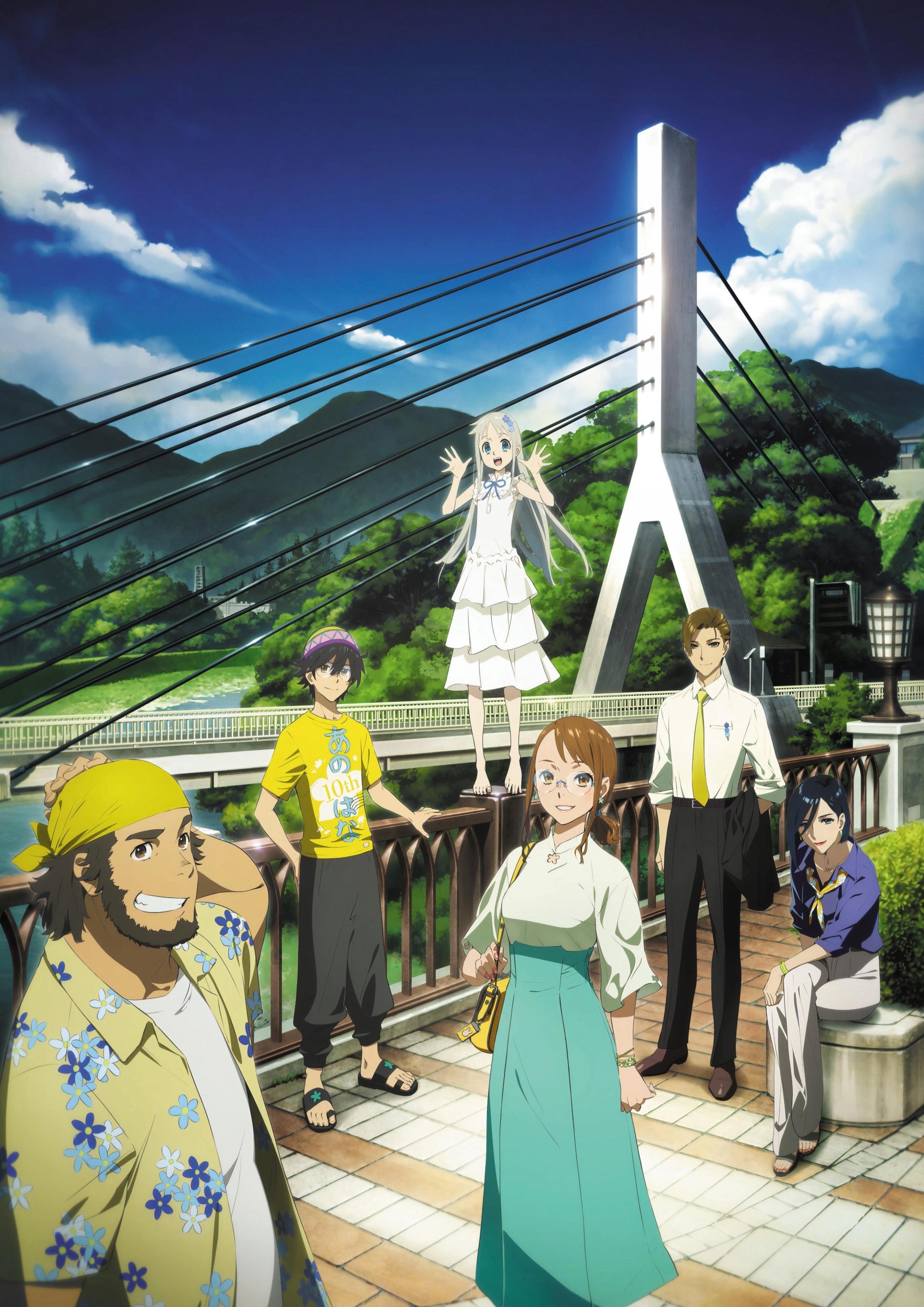 Plakat A2 anime manga Anohana The Flower We Saw That Day
