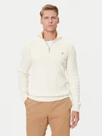 Swetry męskie - Gant Sweter 8050603 Écru Regular Fit - miniaturka - grafika 1