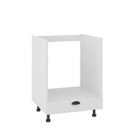 Meble kuchenne - London Szafka Dolna Pod Zabudowę Piekarnika Dp-60 Biały Mat - miniaturka - grafika 1