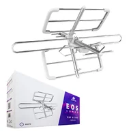 Anteny TV - Antena Dvb-T2 Spacetronik Eos Combo White Aktywna Darmowa Telewizja Dziesiątki Kanałów - miniaturka - grafika 1