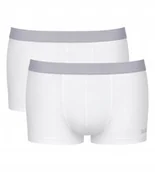 Majtki męskie - Majtki męskie BOKSERKI 2 SZTUKI Sloggi men GO ABC 2.0 Hipster 2P białe XXL - miniaturka - grafika 1