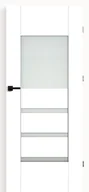 Drzwi wewnętrzne - Dre Drzwi Wewnętrzne Przylgowe Z Szybą Vico 2 Biel Alpejska - miniaturka - grafika 1