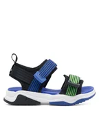 Buty dla chłopców - Action Boy Sandały CM220517-7 Czarny - miniaturka - grafika 1