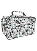 Kosmetyczki, organizery i kuferki - Kosmetyczka damska kuferek organizer torebka REED seria GRANITE - miniaturka - grafika 1