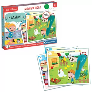 Clementoni Mówiące Pióro dla malucha 50784 - Mały naukowiec - miniaturka - grafika 1