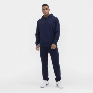 Męskie spodnie dresowe CHAMPION Rochester Elastic Cuff Pants - granatowe - Spodnie sportowe męskie - miniaturka - grafika 1