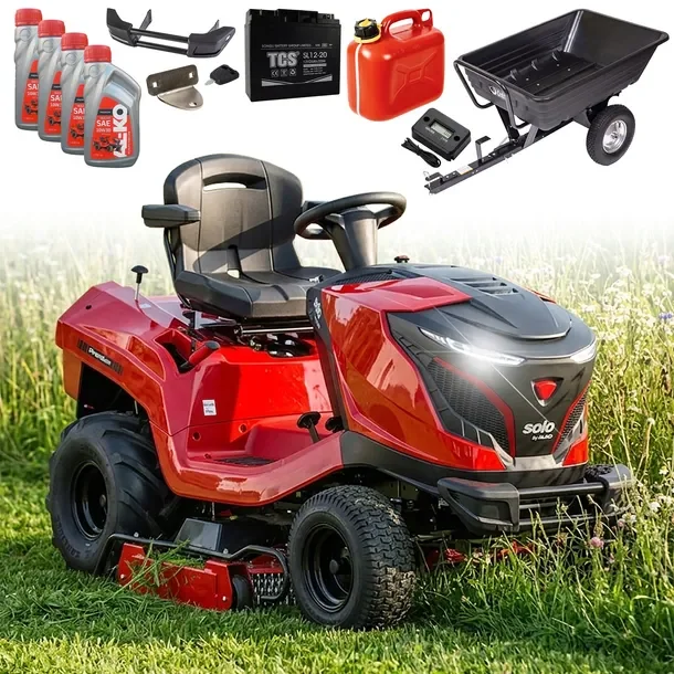 Traktor AL-KO T 22-110.6 HDDH-A Blokada Dyferencjału Karczownica Przyczepka