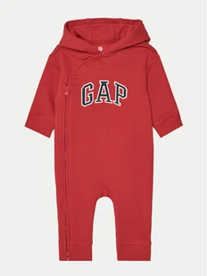 Gap Romper 627541-01 Czerwony - Rampersy - miniaturka - grafika 1