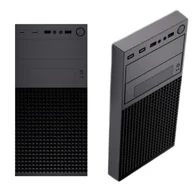 Akcesoria do komputerów stacjonarnych - Przedni panel do obudowy FORNAX K300 Gembird Front panel czarny - miniaturka - grafika 1