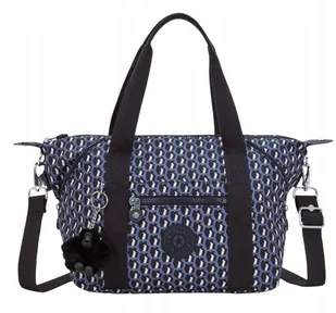 KIPLING TORBA ZAKUPOWA GRANATOWA Z BRELOKIEM TMA - Torby męskie - miniaturka - grafika 1