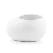 Donice - Osłonka ceramiczna biała 22 cm - miniaturka - grafika 1