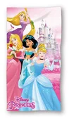 Okrycia kąpielowe dla dzieci - Ręcznik plażowy dziecięcy 70x140 Princess ksieżniczki Disney - miniaturka - grafika 1
