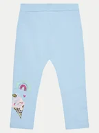 Legginsy - NAME IT Legginsy Frani 13228634 Błękitny Slim Fit - miniaturka - grafika 1