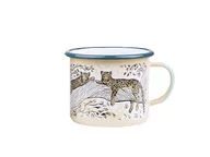 Kuchnia turystyczne i akcesoria - The Big 5 of Africa Kubek emaliowany Leopard żółty 5907622661440 - miniaturka - grafika 1