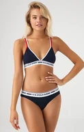 Majtki damskie - 66254 bawełniany komplet sportowej bielizny biustonosz i majtki, Kolor granatowy, Rozmiar XS, U.S. POLO ASSN - Primodo.com - miniaturka - grafika 1