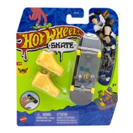 Zabawki interaktywne dla dzieci - Hot Wheels HVJ75 gra aktywnościowa/umiejętnościowa/zabawka Deskorolka na palec - miniaturka - grafika 1
